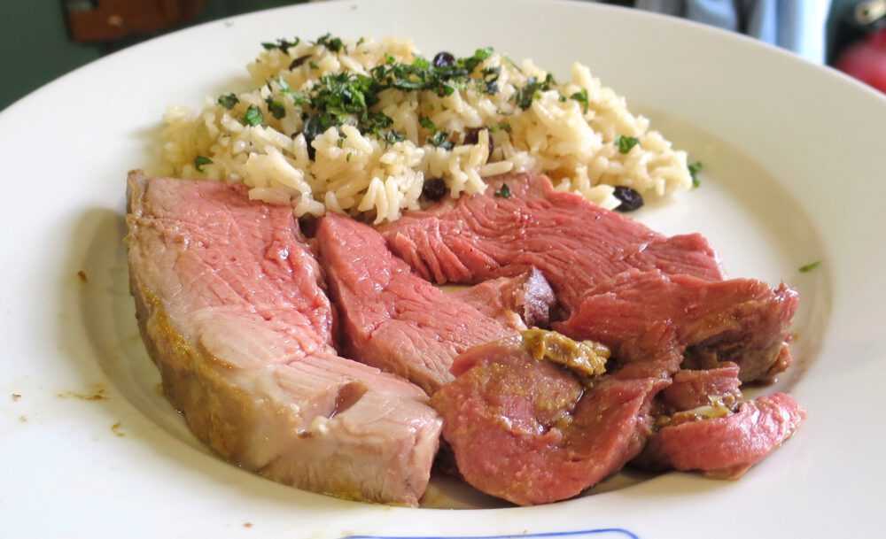 Lamb with Pilaf